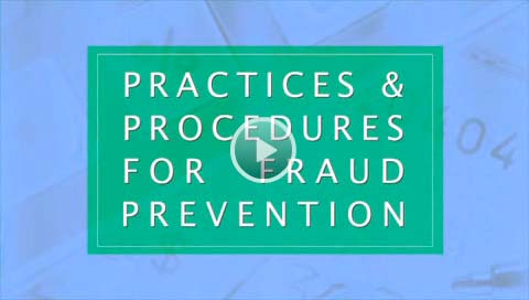 Practices and Procedures for Fraud Prevention